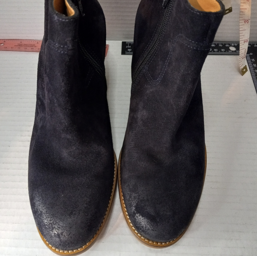 Paul Green Munchen Black  4 1/2= 7 Obermaterial Suede Echt Leder Ankle Boots
